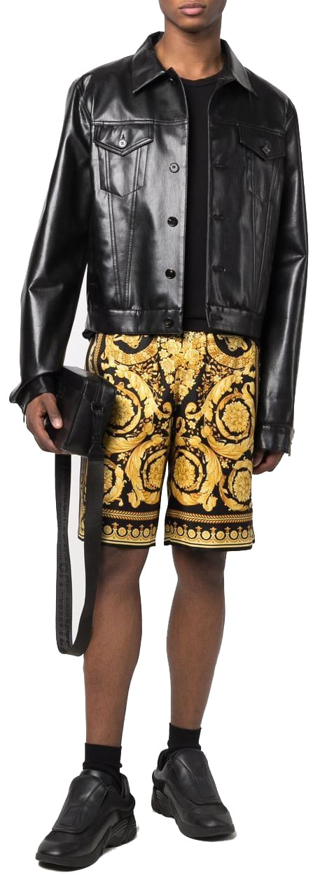 Versace Shorts Black Zwart