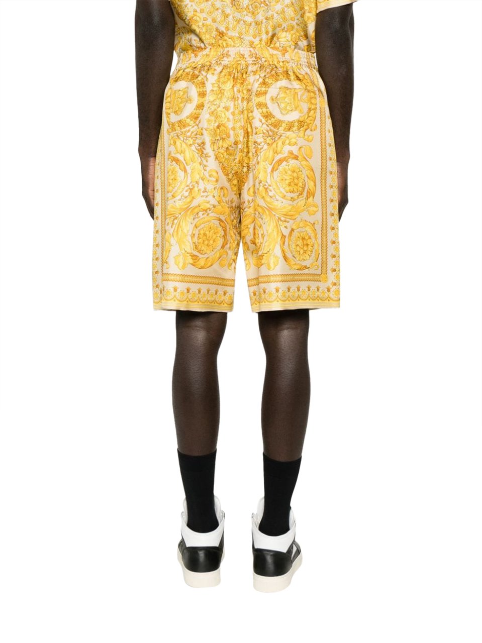 Versace Shorts Champagne Beige