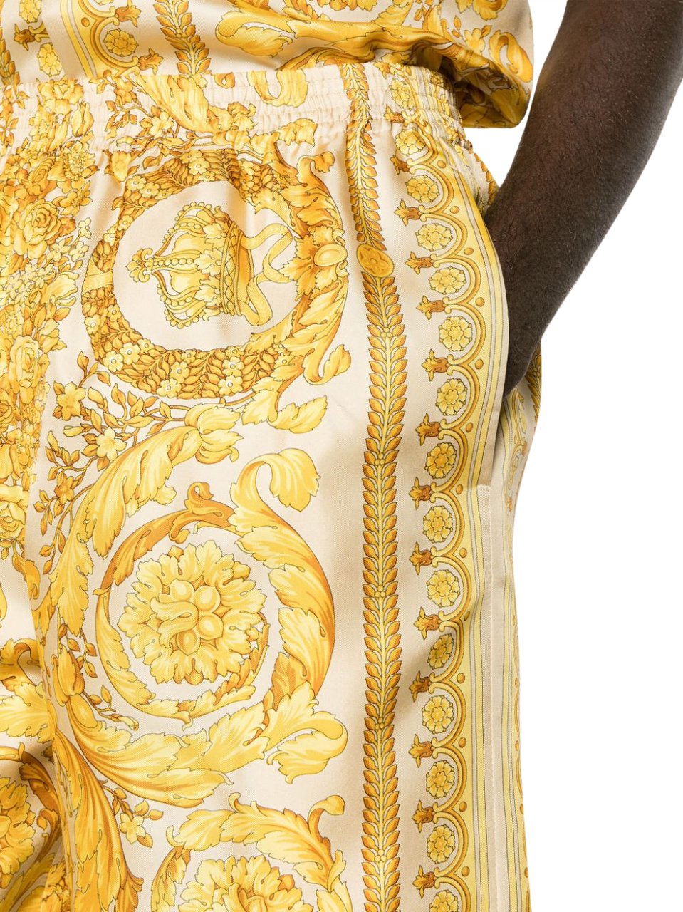 Versace Shorts Champagne Beige