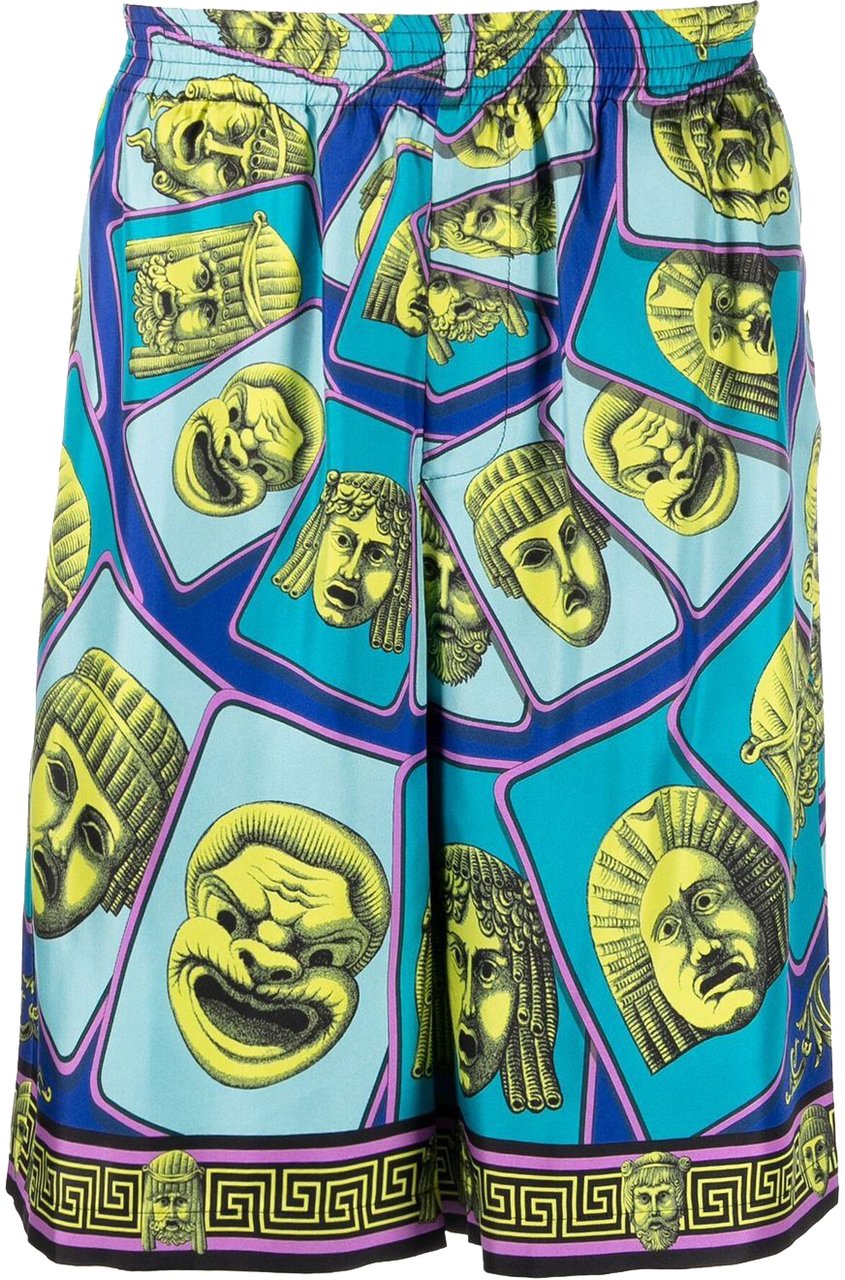 Versace Shorts Green Groen