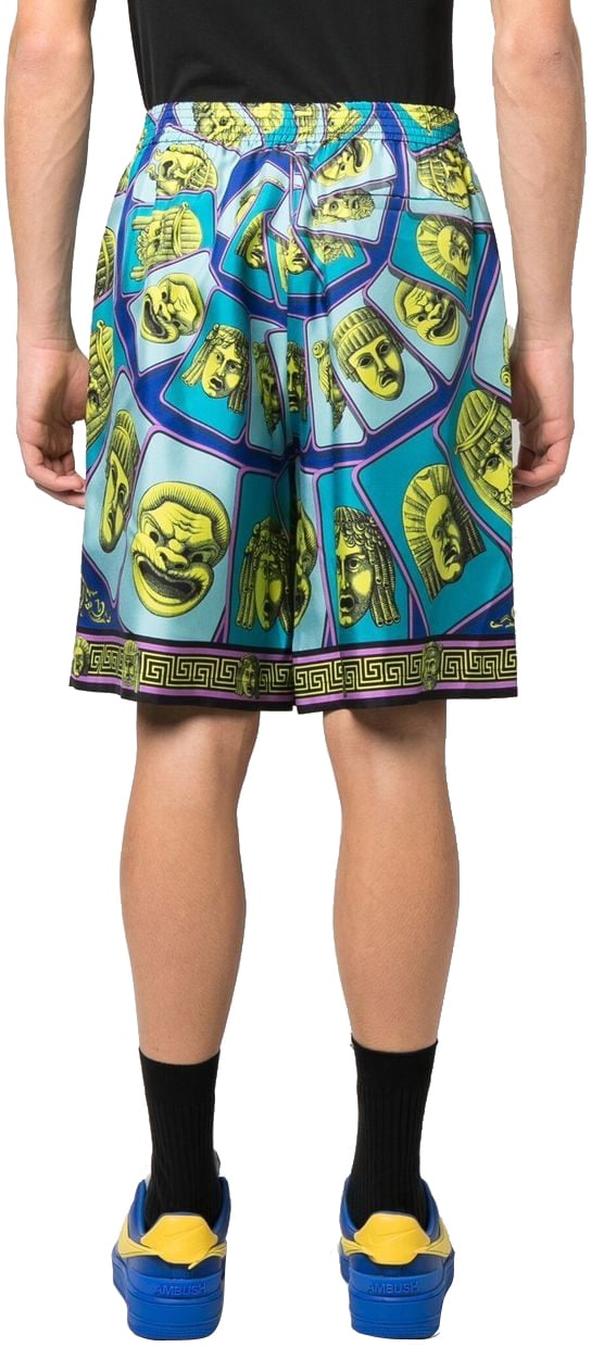 Versace Shorts Green Groen