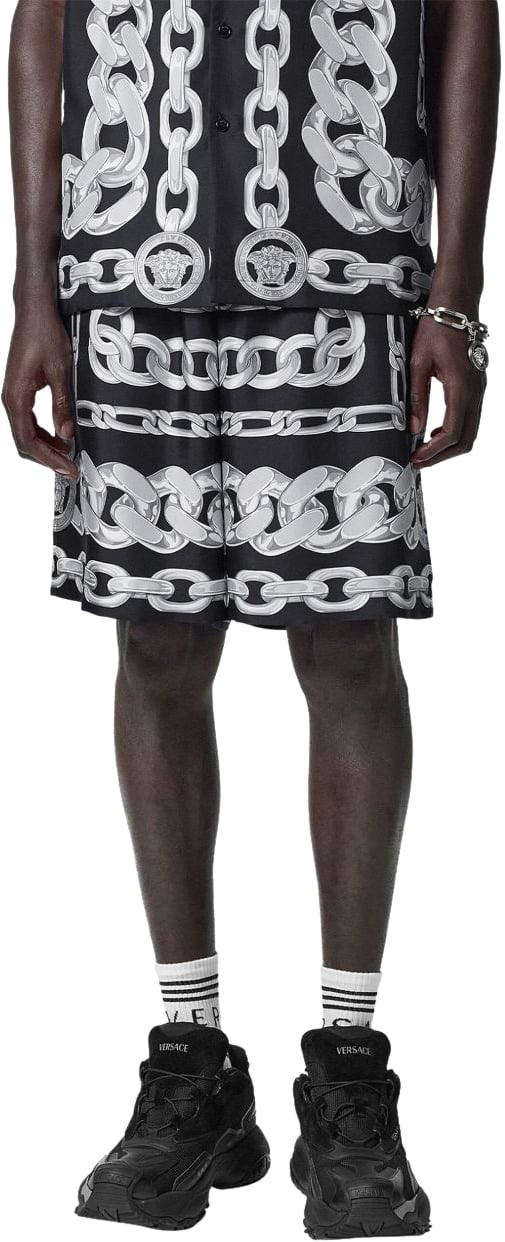 Versace Shorts Black Zwart