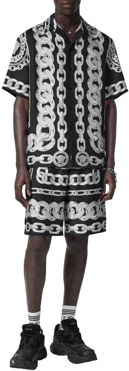 Versace Shorts Black Zwart