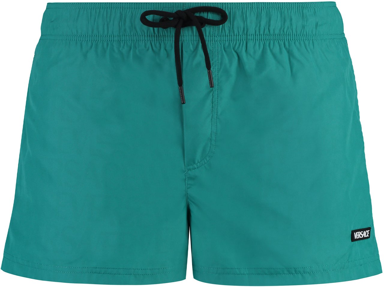 Versace Nylon swim shorts Groen