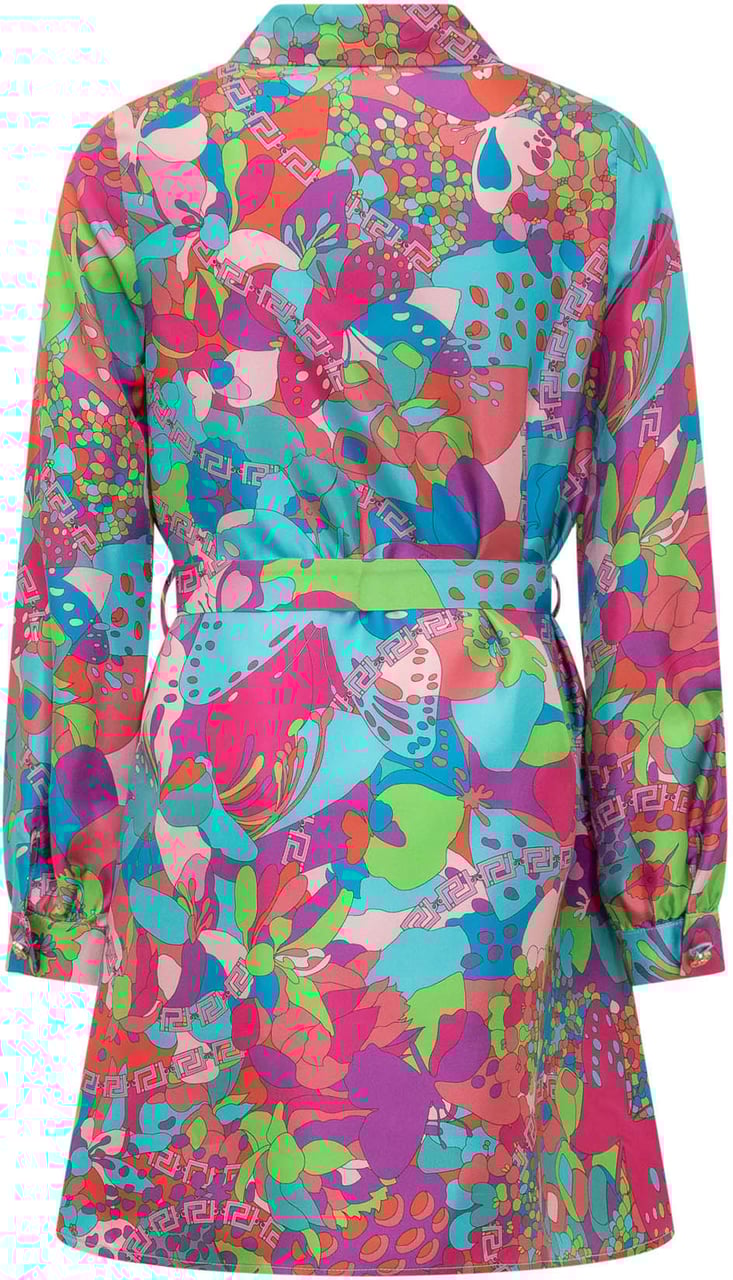 Versace Abito Floral Summer Divers