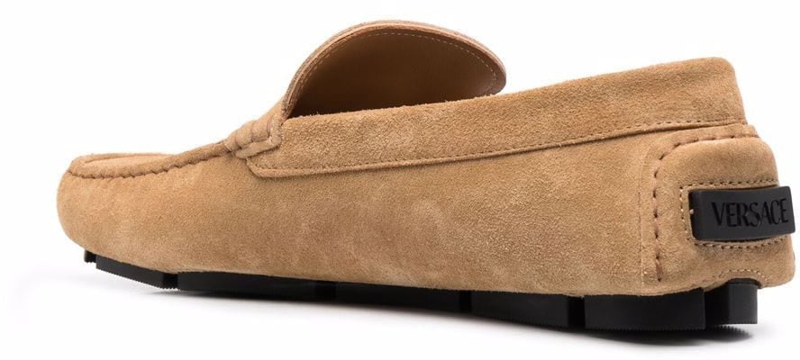 Versace Flat Shoes Sandgold Goud