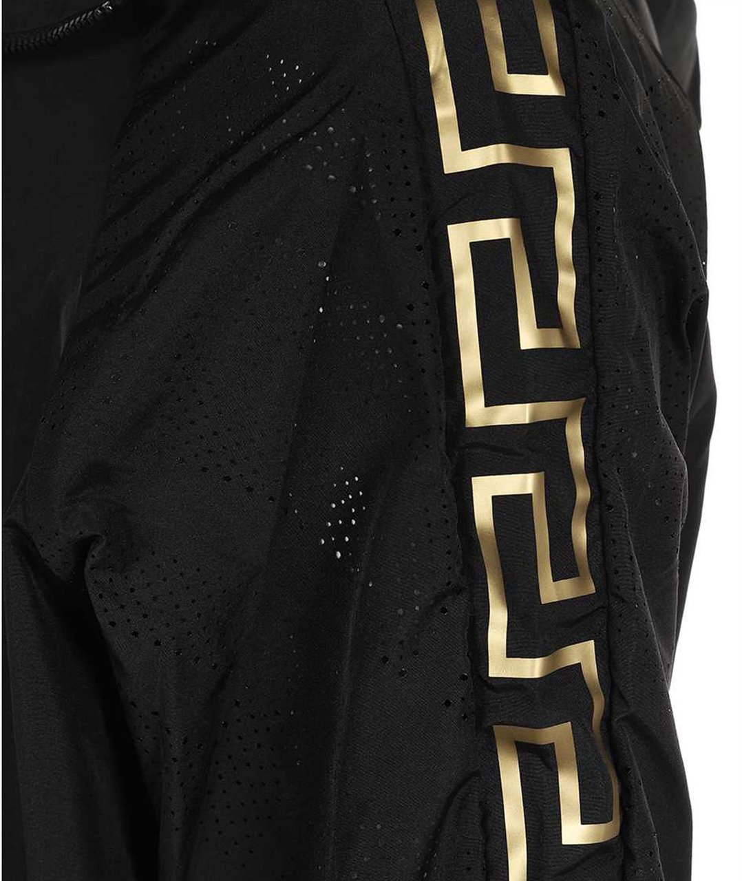 Versace Versace Greca Motif Jacket Zwart