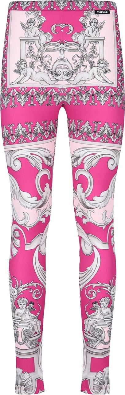 Versace Baroque Print Leggings Divers