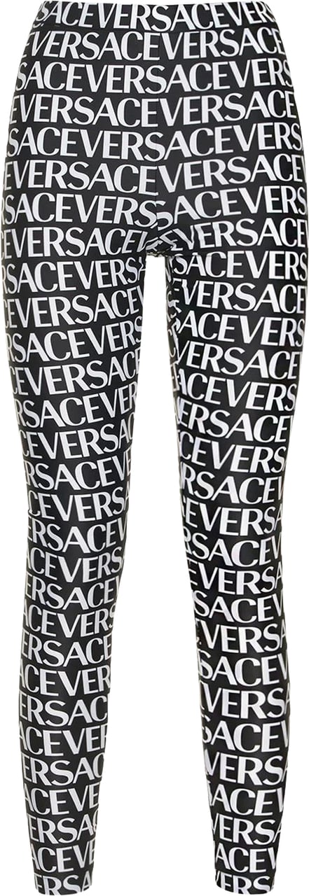 Versace Logo Leggings Zwart