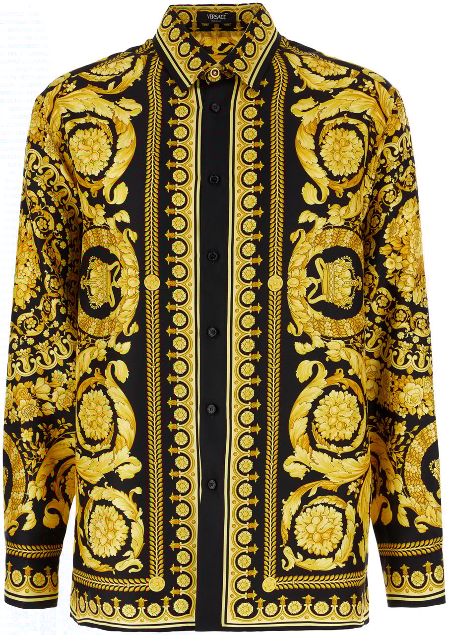 Versace Versace Printed silk shirt Divers
