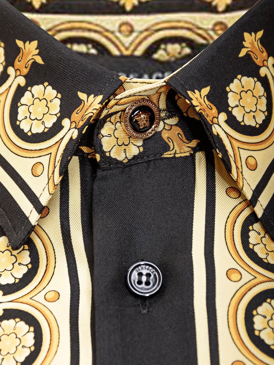 Versace Camicia Versace Geel