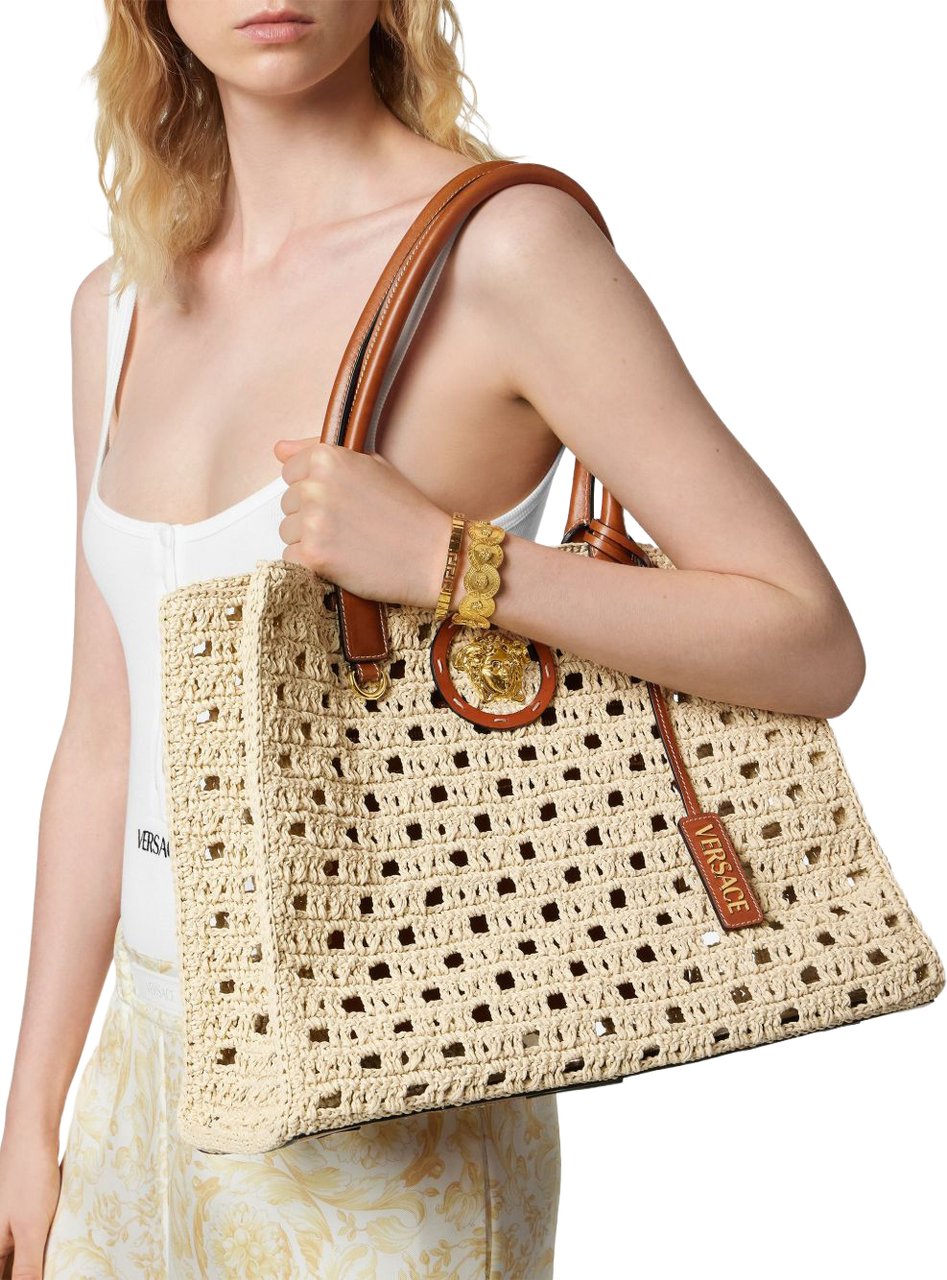 Versace Bags Beige Beige