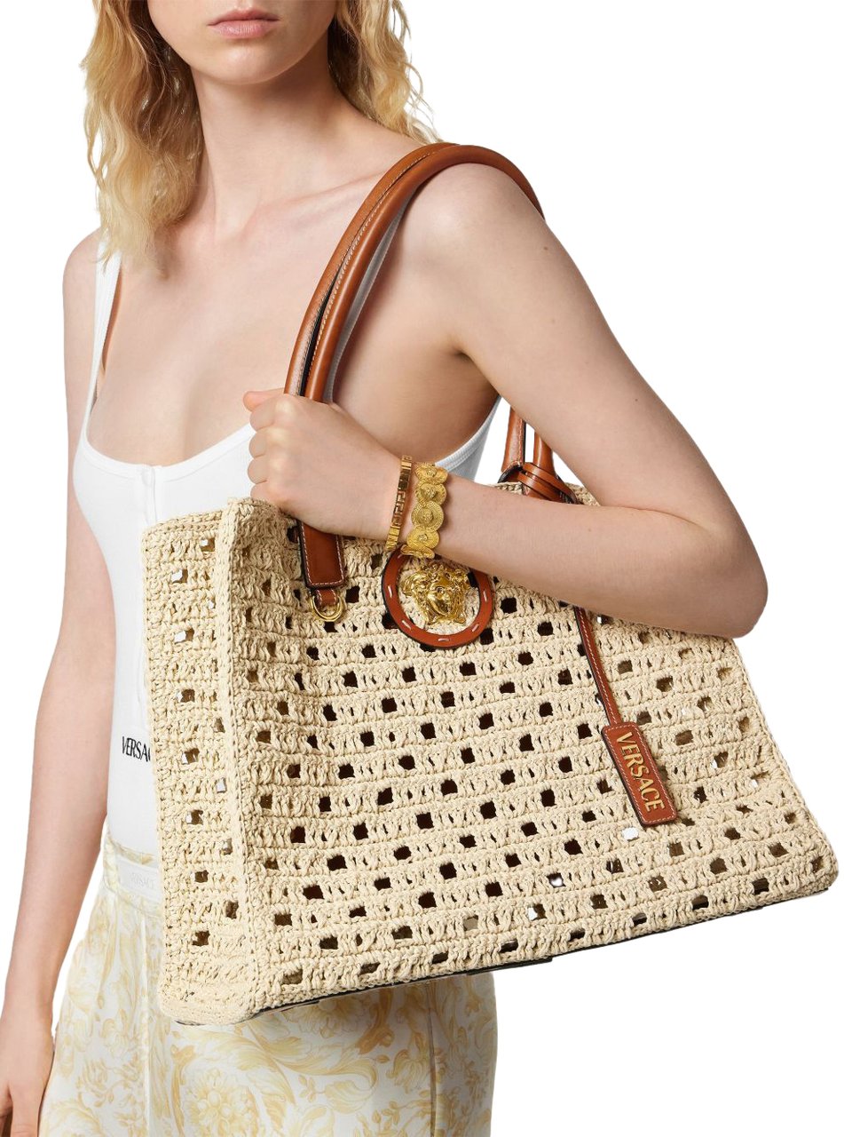 Versace Bags Beige Beige