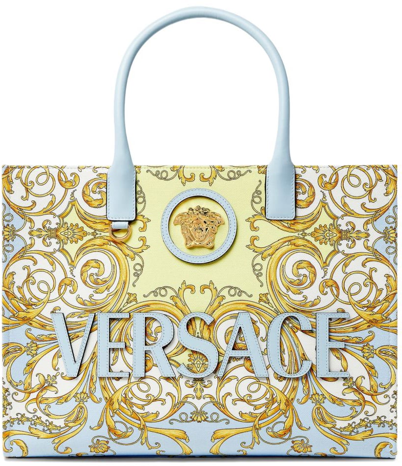 Versace Bags Clear Blue Blauw
