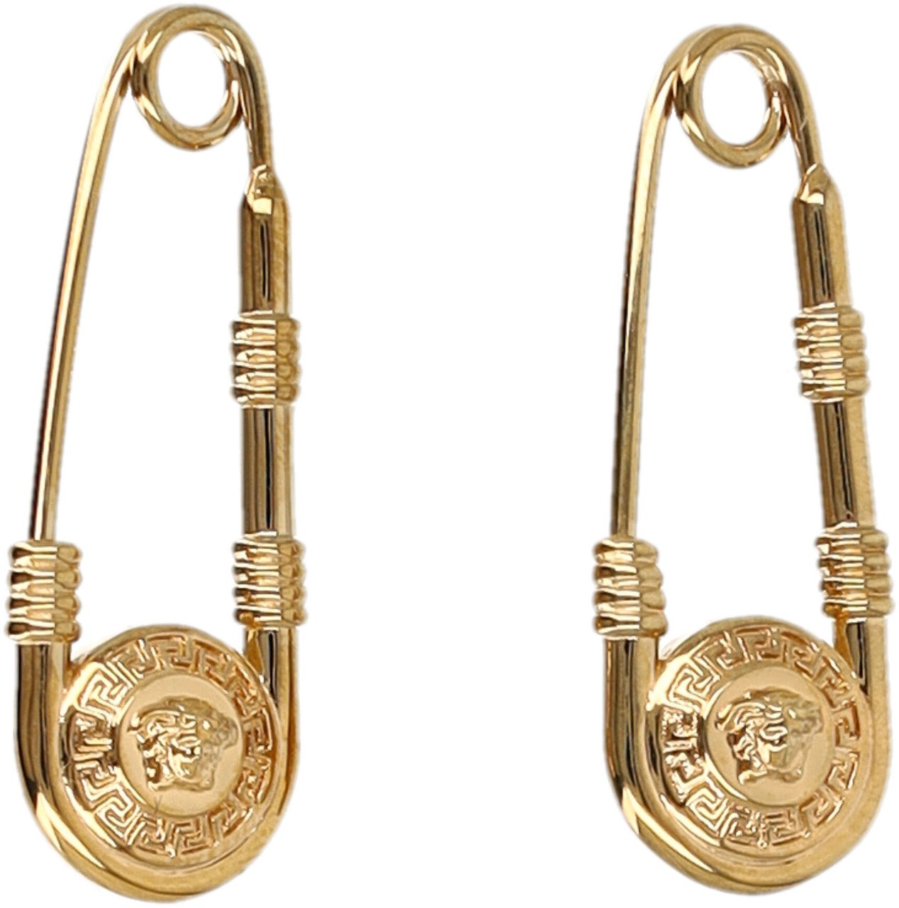 Versace Earring Pin Versace Gold Goud