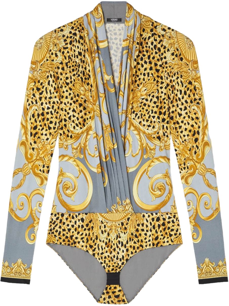 Versace Top Grey Grijs