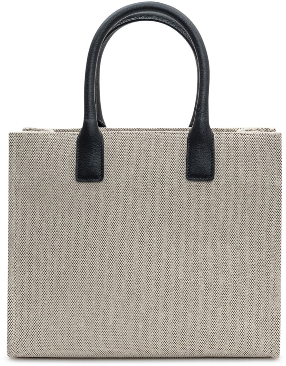 Versace Borsa Tote Piccola in Tessuto Lichtgrijs