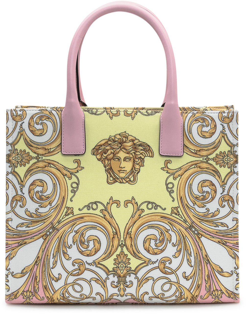 Versace Borsa Tote Piccola in Tessuto Divers