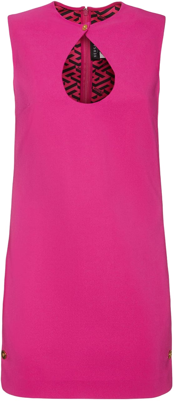 Versace Mini fuchsia dress Roze