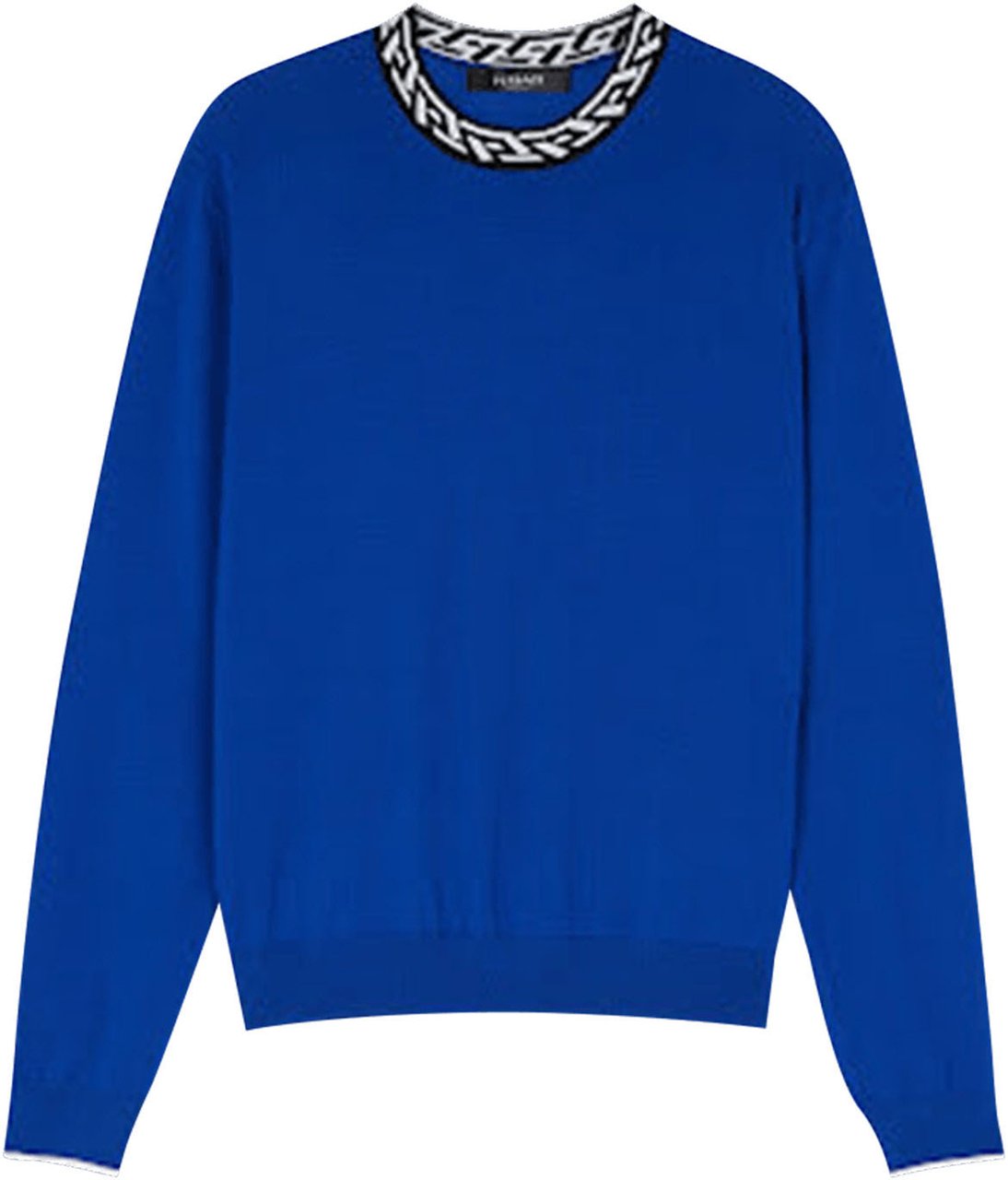 Versace Sweaters Blue Blauw