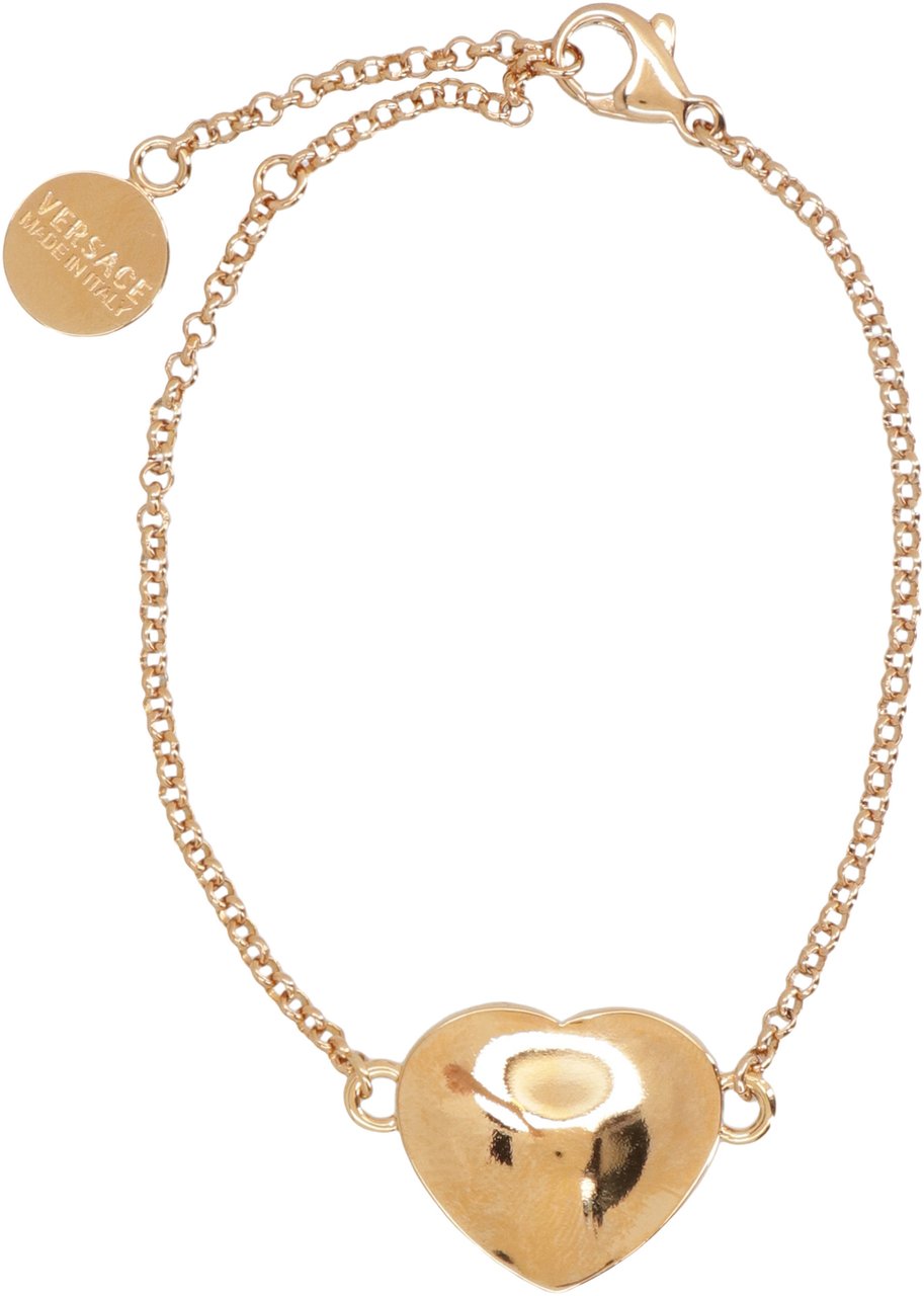 Versace Gold-toner brass bracelet Goud