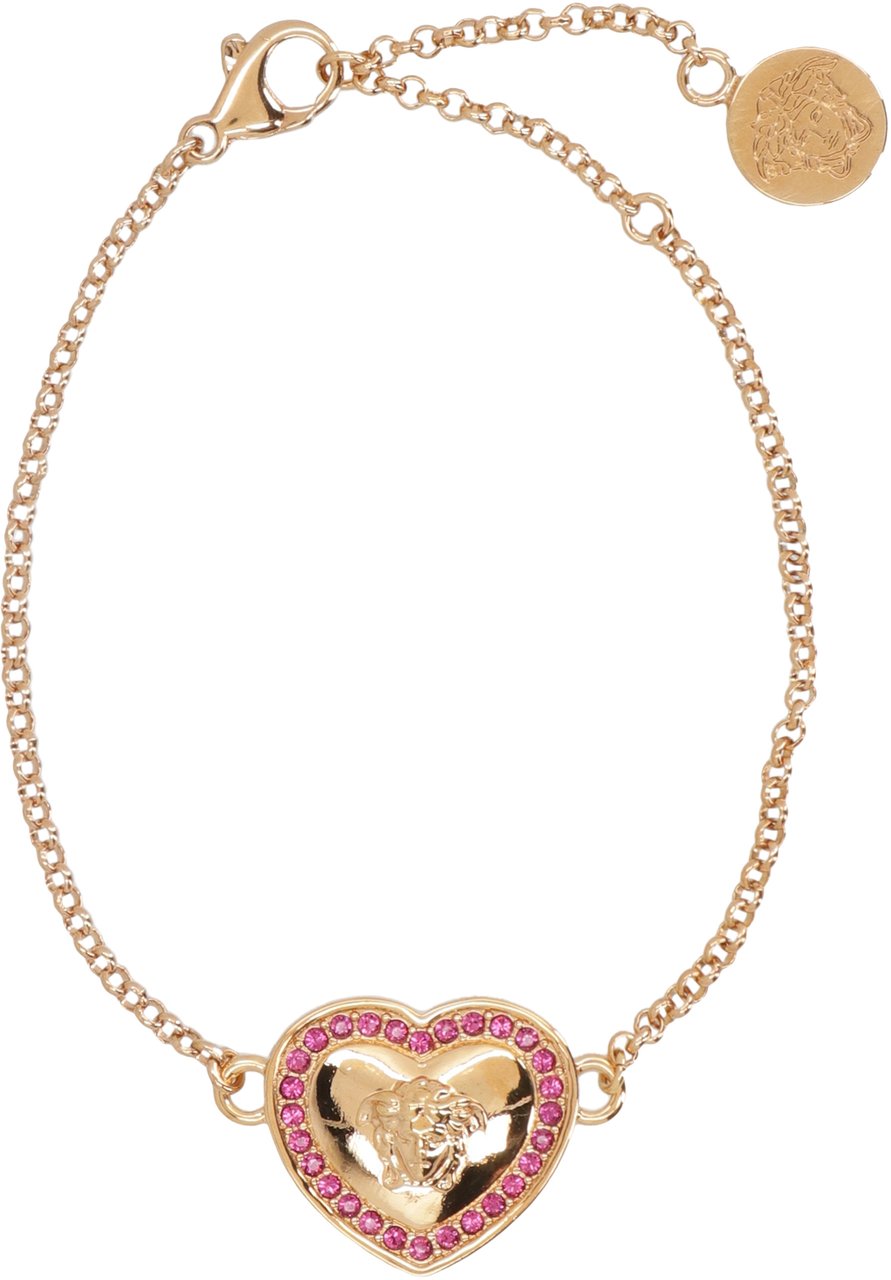 Versace Gold-toner brass bracelet Goud