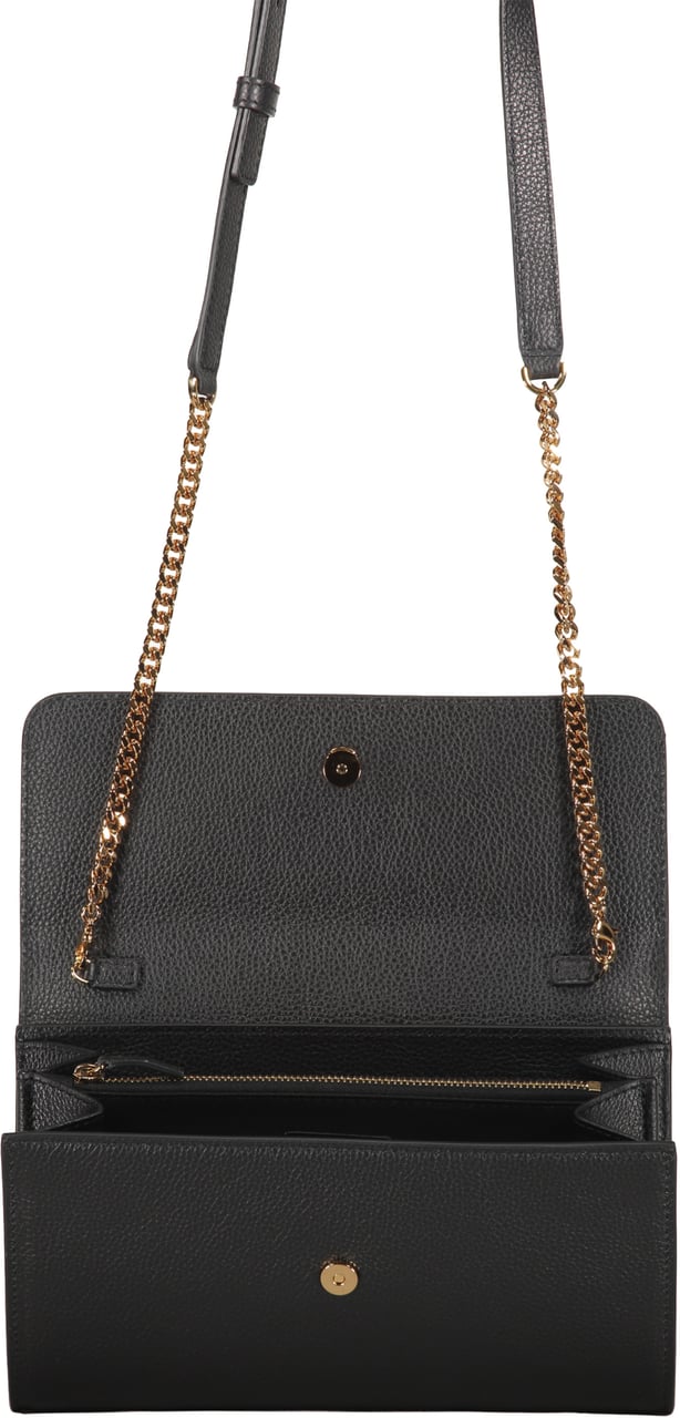 Versace Leather clutch Zwart