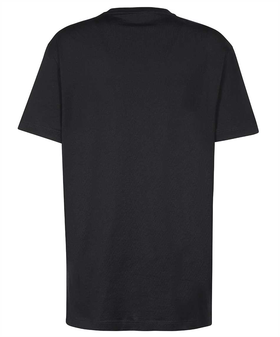 Versace Logo cotton t-shirt Zwart