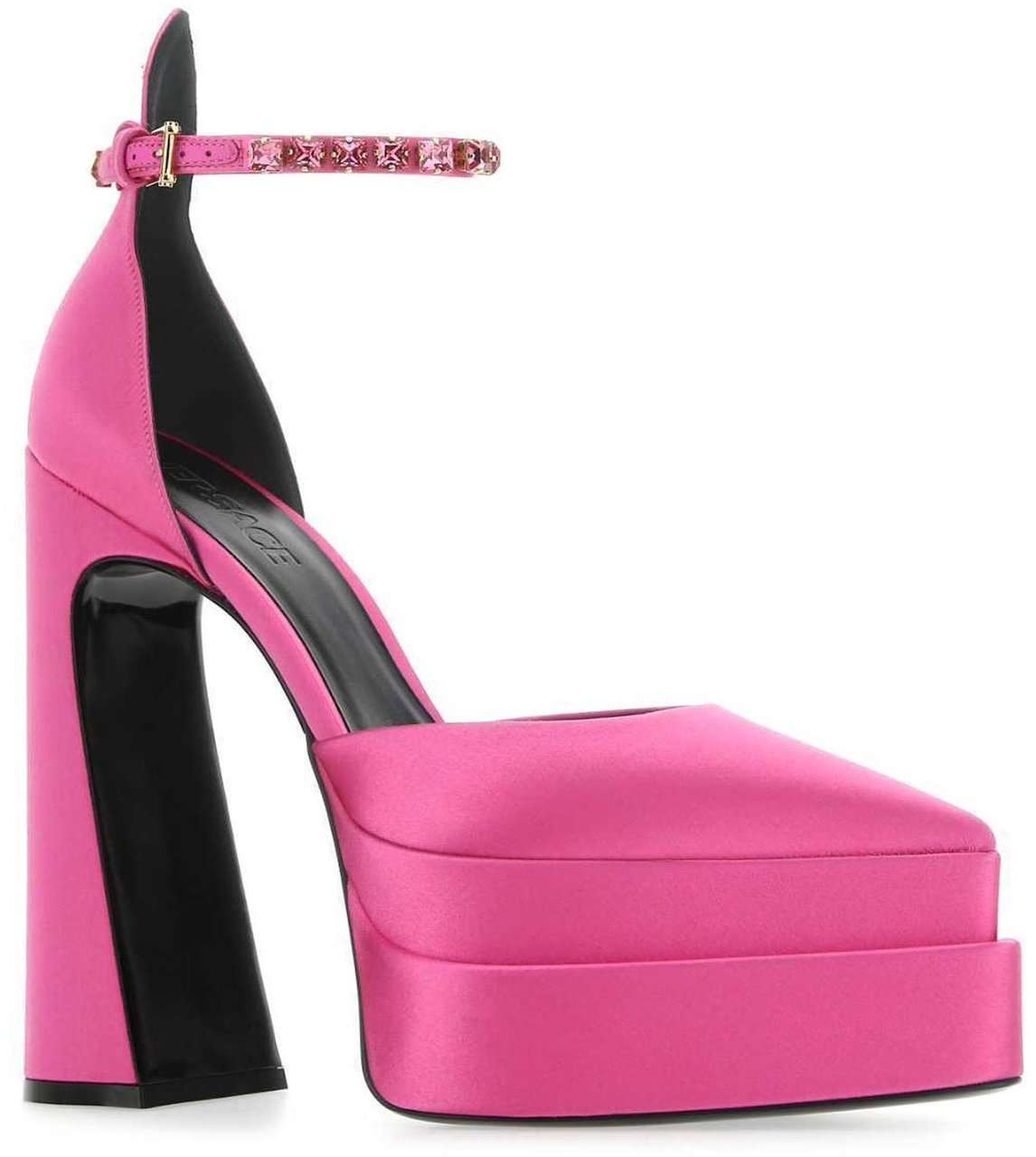 Versace Versace Silk Satin Pumps Roze