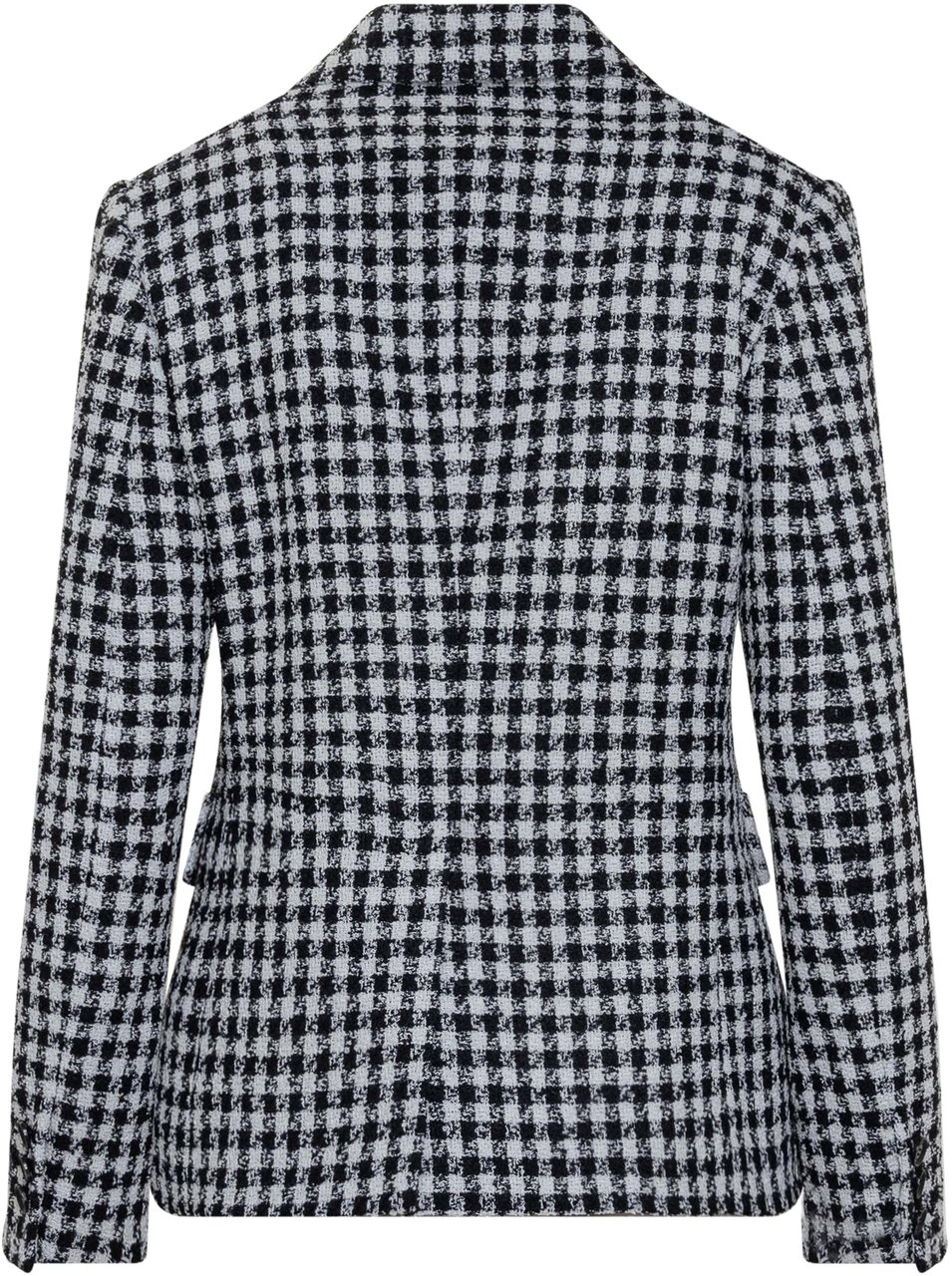 Versace Blazer Pied de Poule Wit