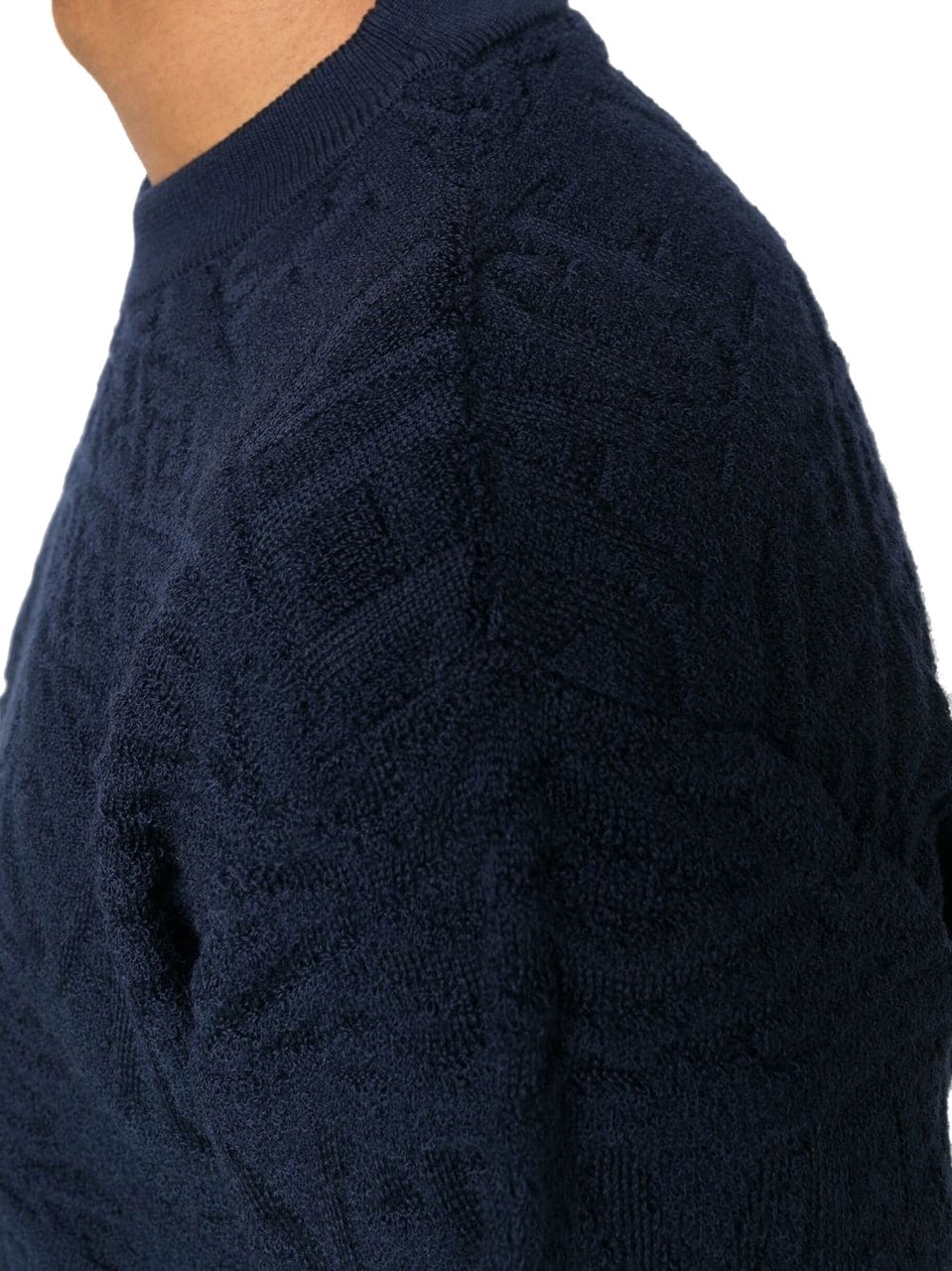 Versace Sweaters Blue Blauw