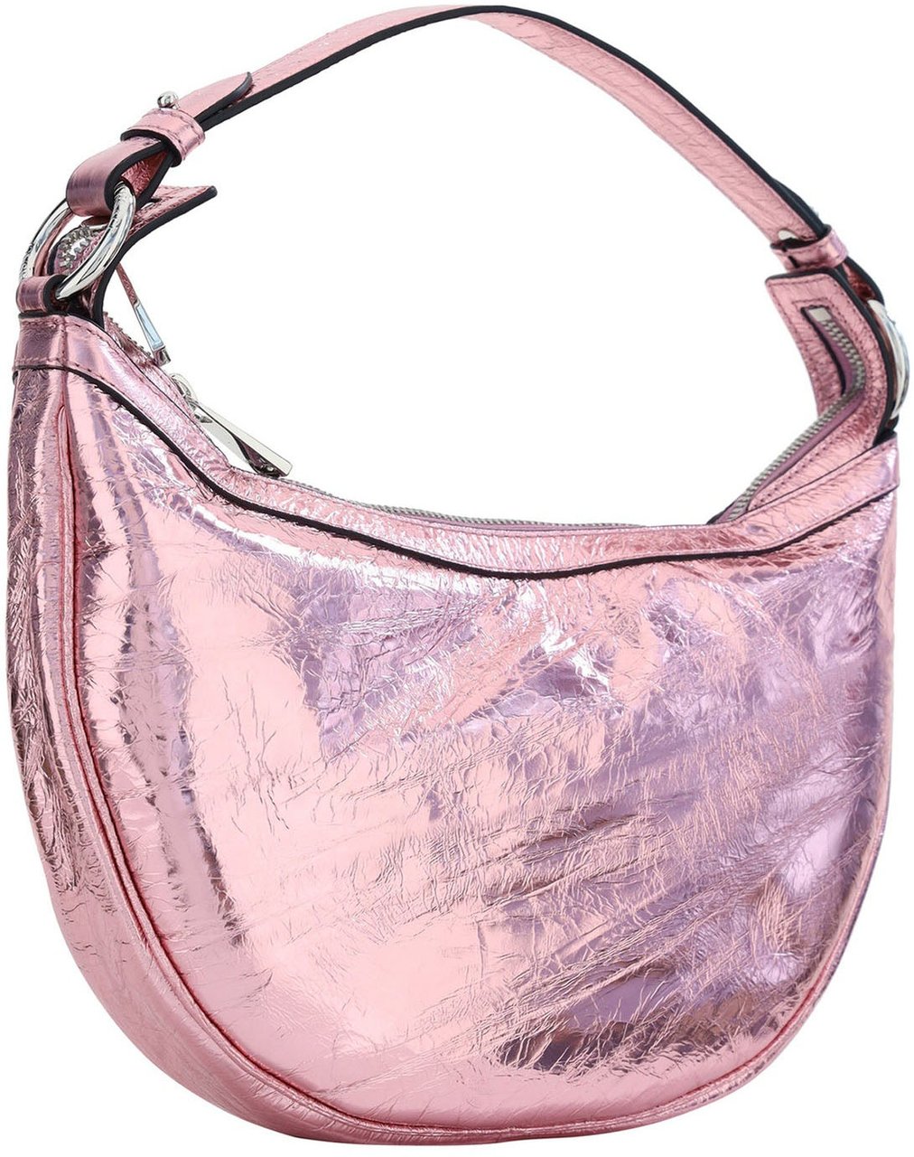 Versace Versace Repeat Hobo Shoulder Bag Roze