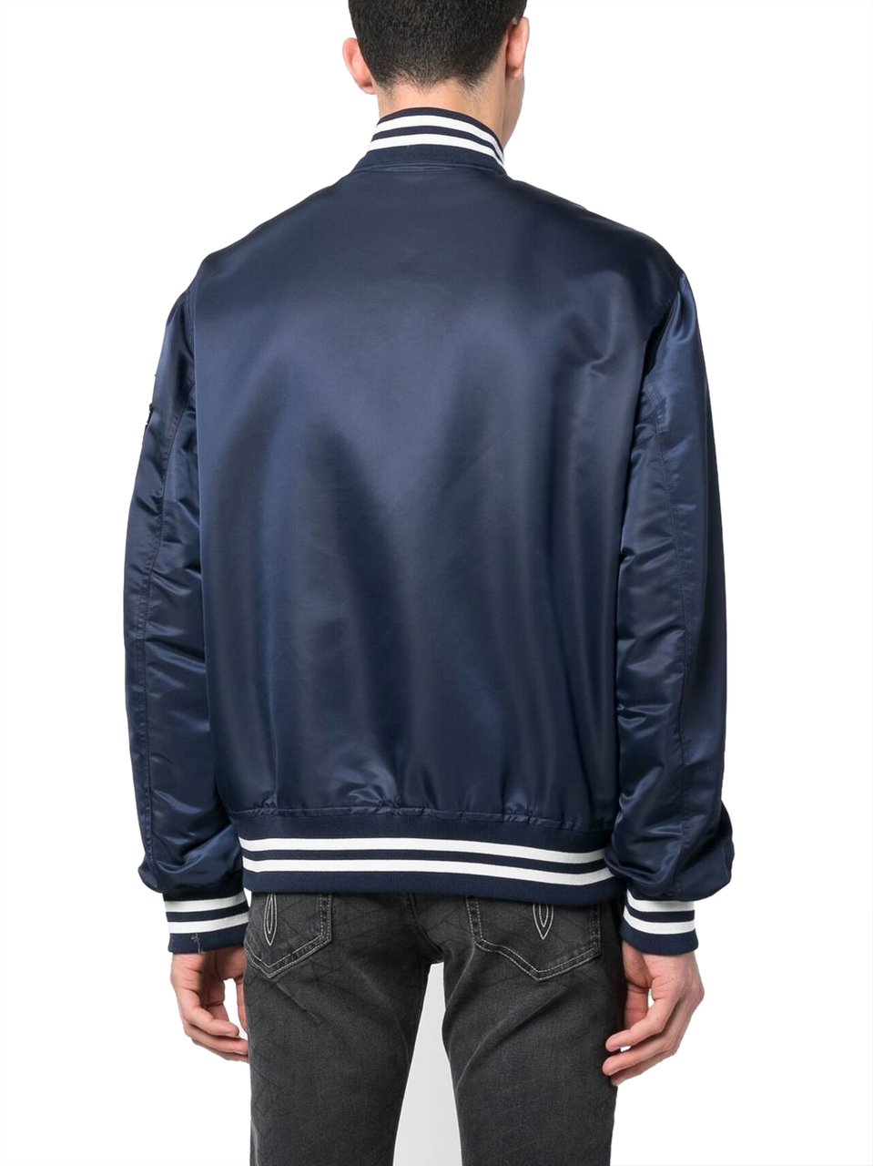 Versace Jackets Blue Blauw