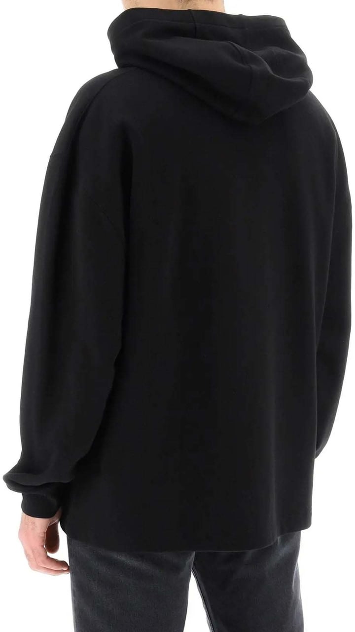 Versace Versace Varsity Hooded Sweatshirt Zwart