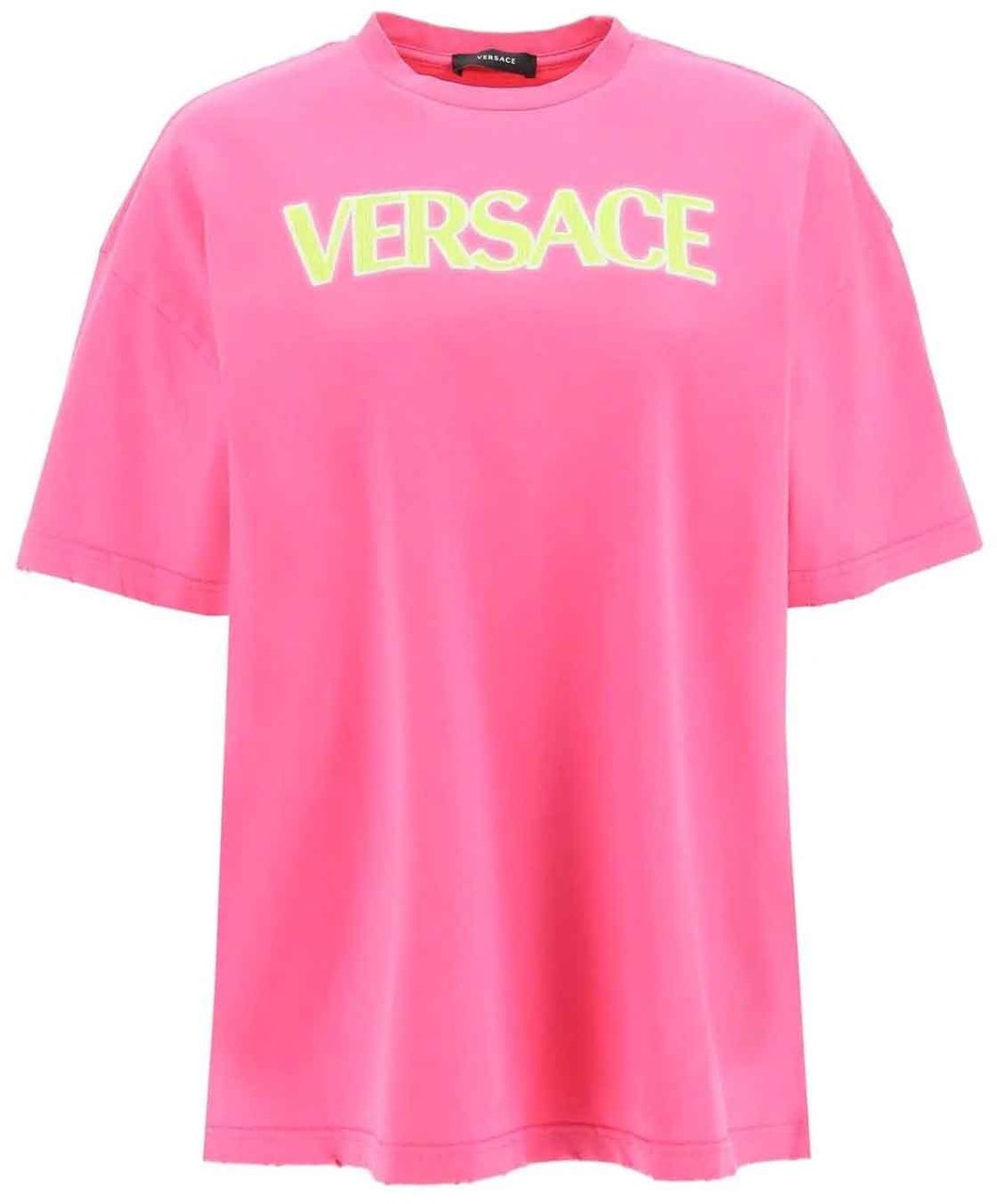 Versace Versace Cotton Logo Top Roze