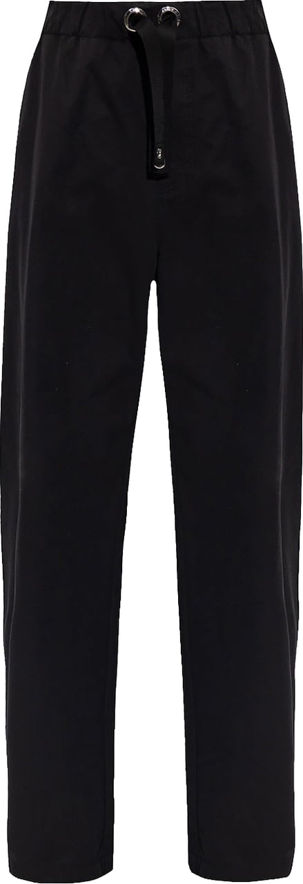 Versace Cotton Trousers Zwart