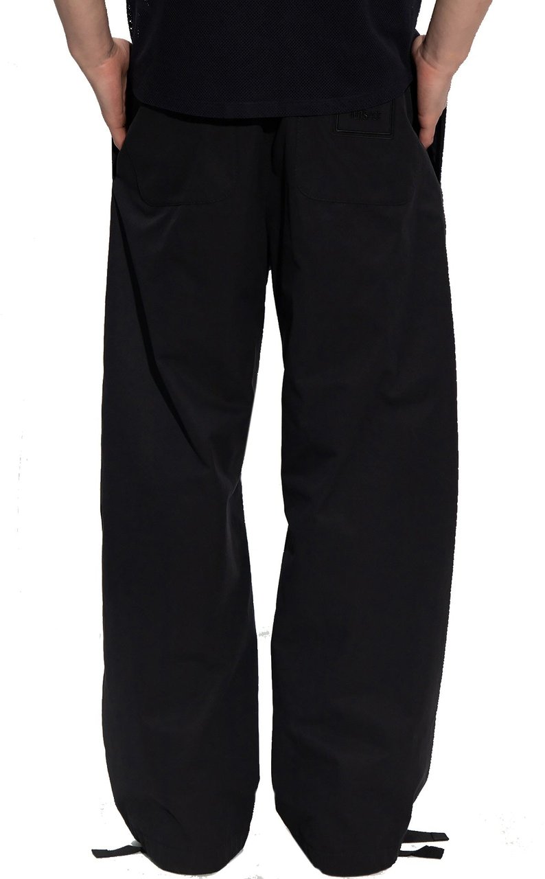 Versace Cotton Trousers Zwart