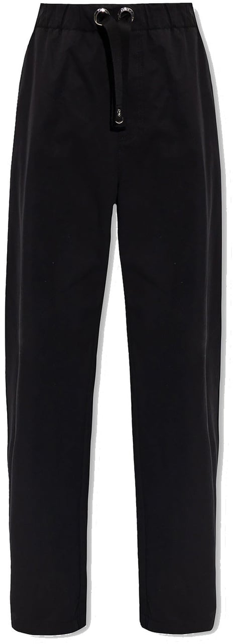 Versace Cotton Trousers Zwart