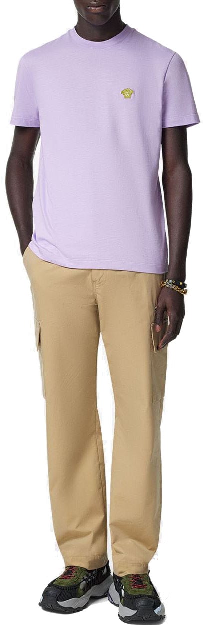 Versace T-Shirts And Polos Voilet Pastel Divers