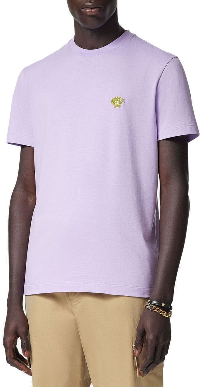 Versace T-Shirts And Polos Voilet Pastel Divers