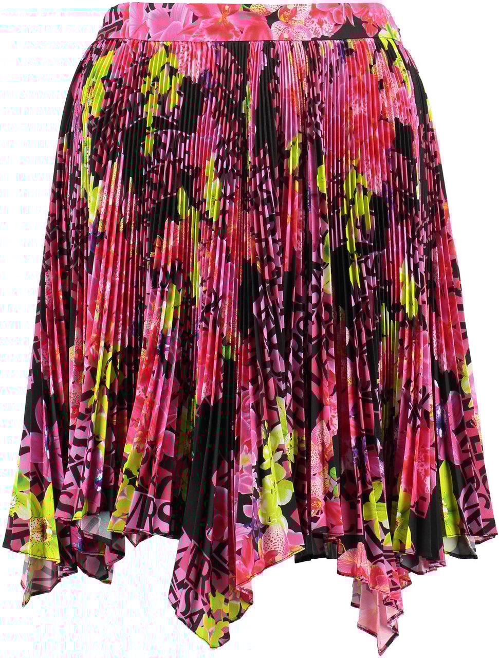 Versace Printed pleated skirt Divers
