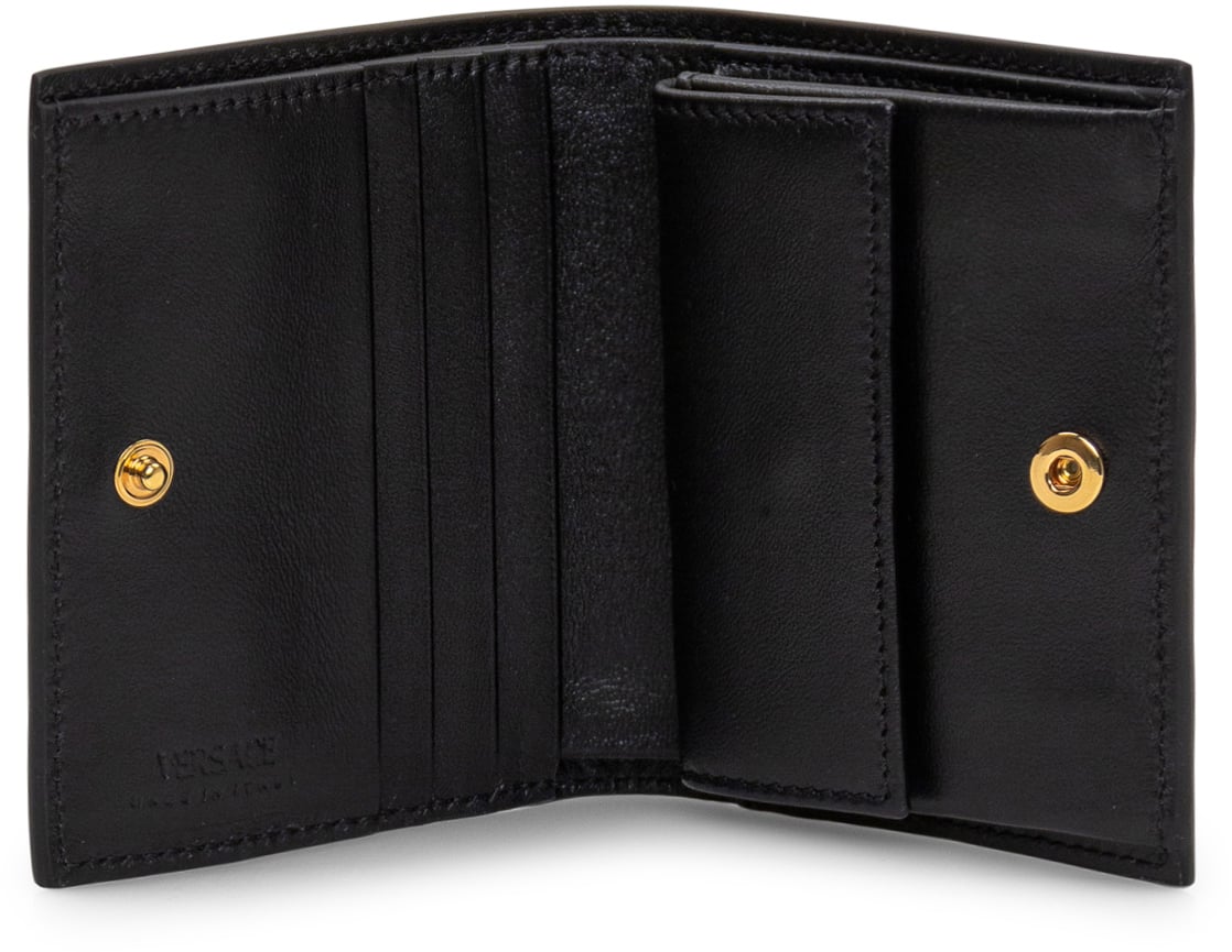 Versace Portafoglio Greca Goddess Zwart