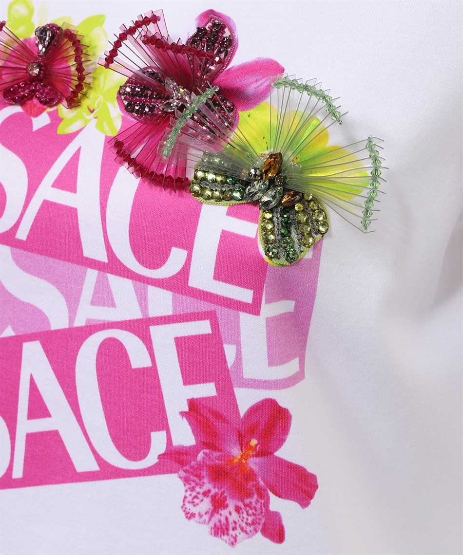 Versace Cotton T-shirt Wit