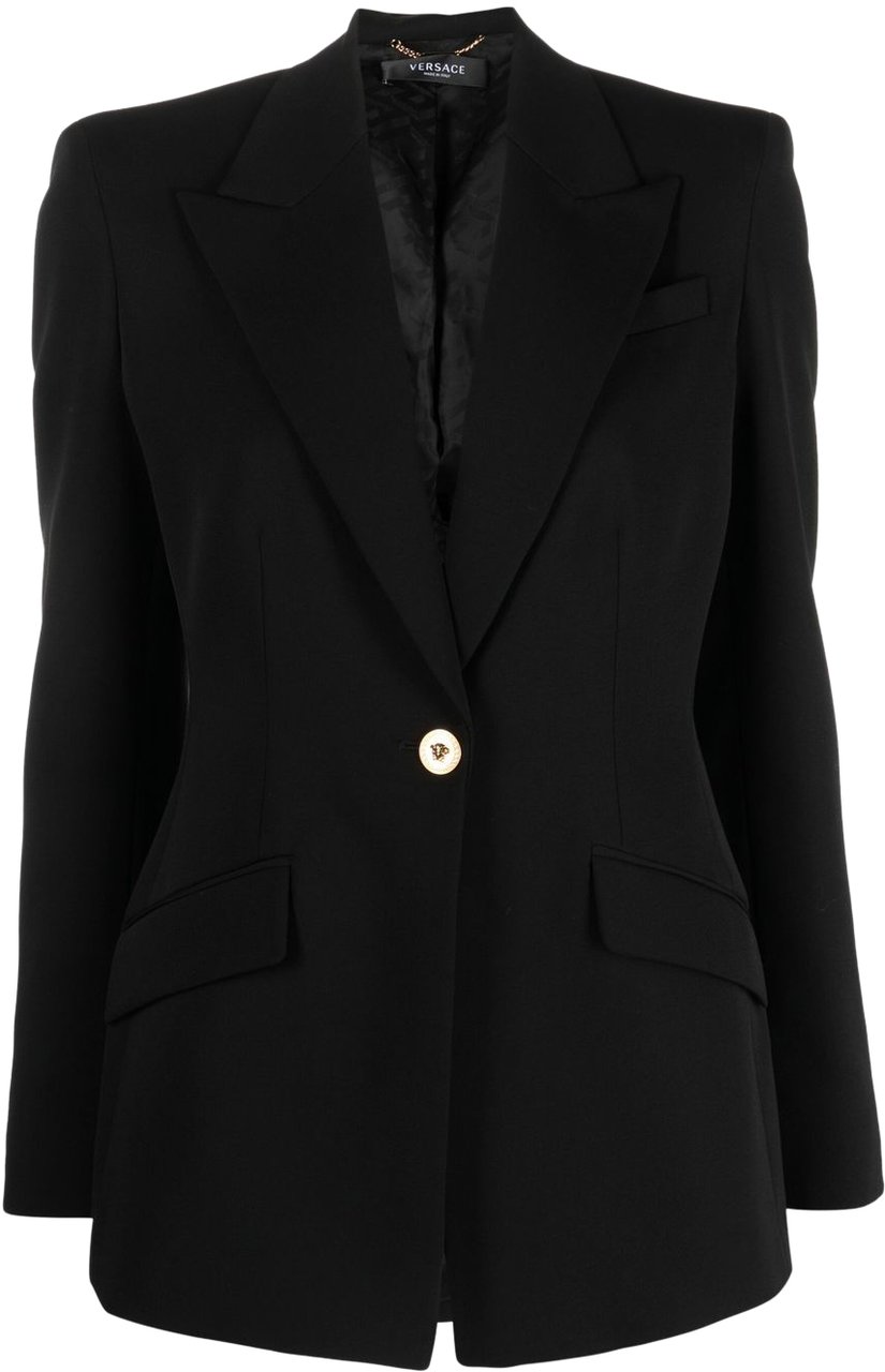 Versace Jackets Black Zwart