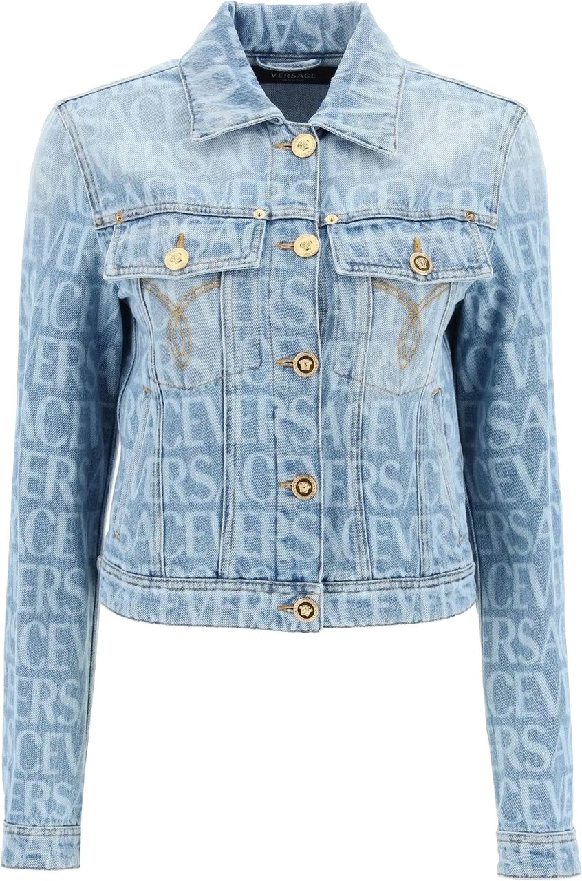 VERSACE Denim Jacket Blauw