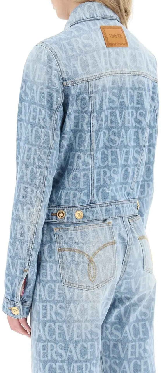 Versace VERSACE Denim Jacket Blauw