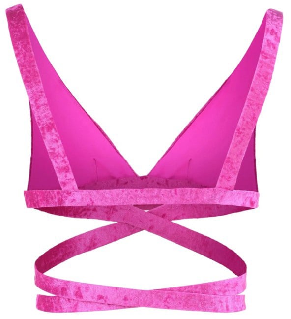 Versace Medusa Bikini Top Roze