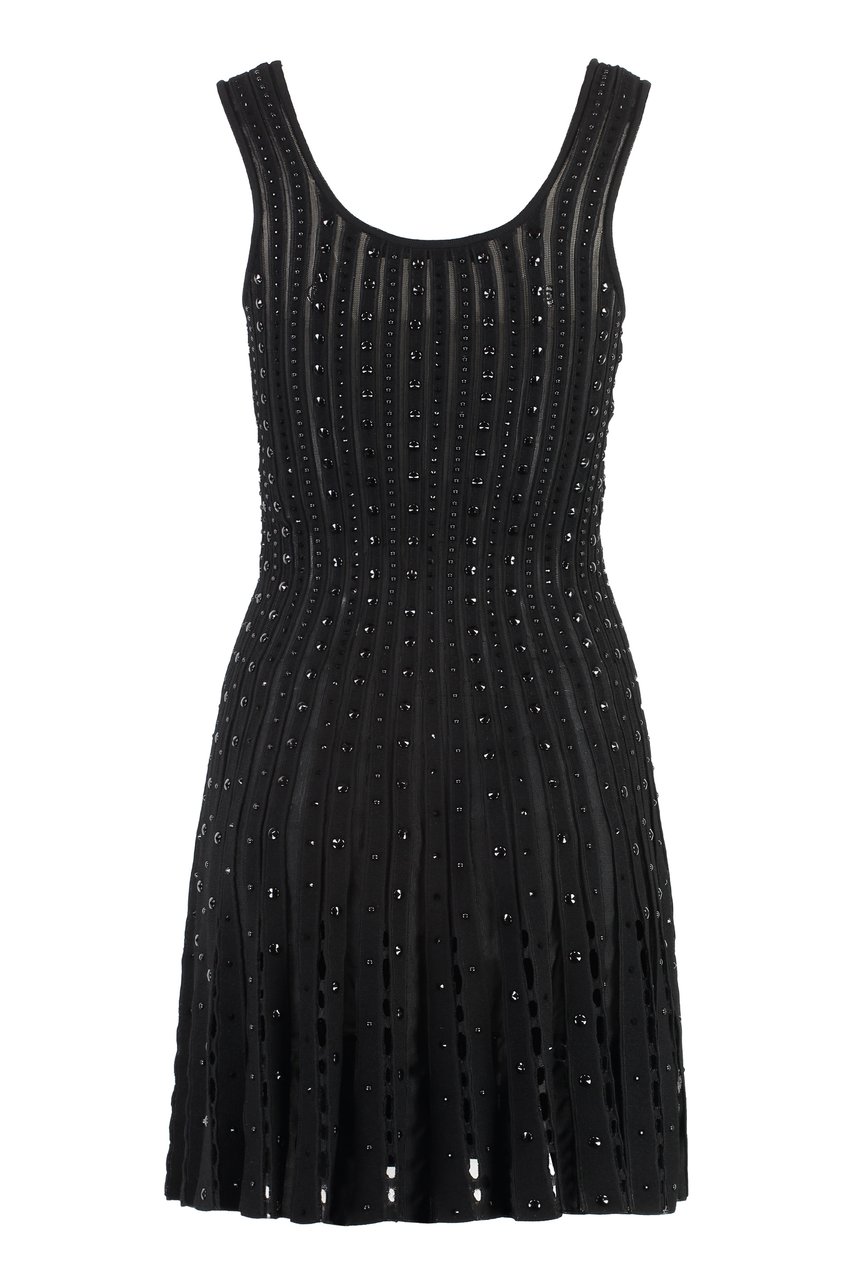 Versace Knitted dress Zwart