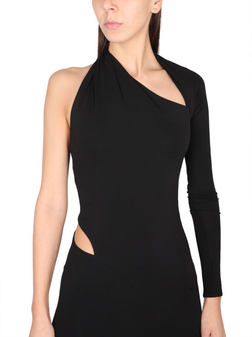 Versace Jersey Dress Zwart