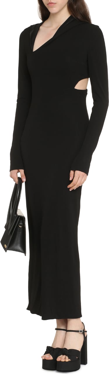 Versace Jersey dress Zwart